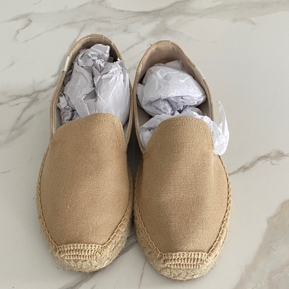 Soludos original espadrille color tan size 10